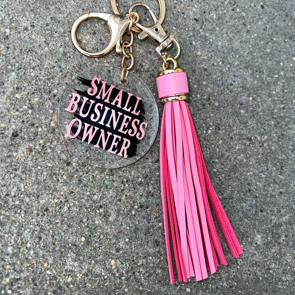 Small Business Owner Keychain